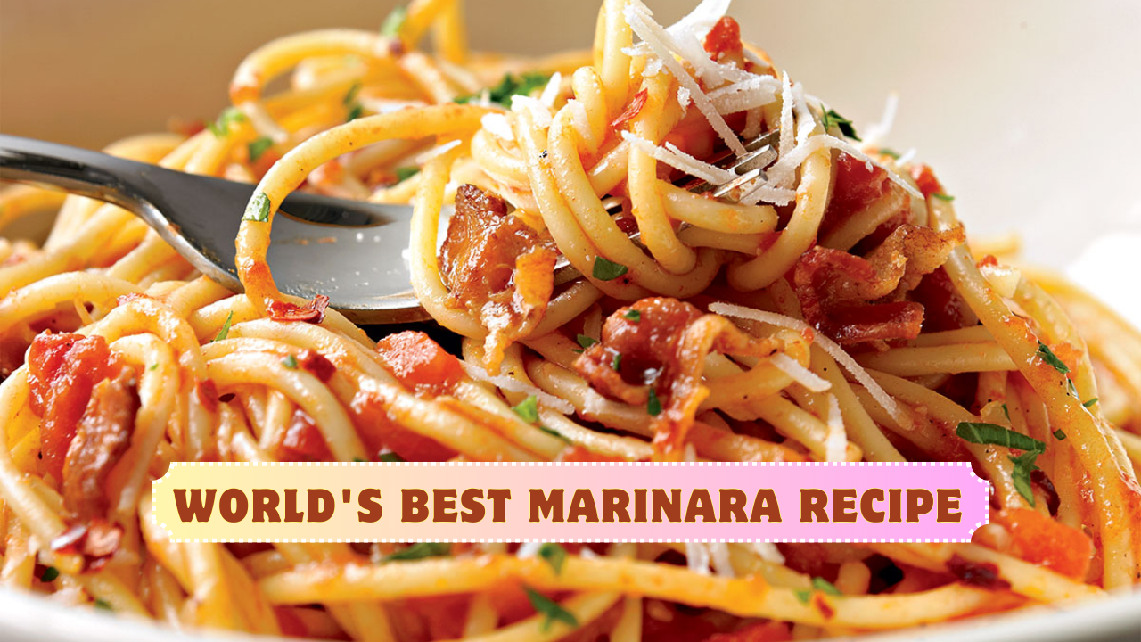 World's Best Marinara Recipe