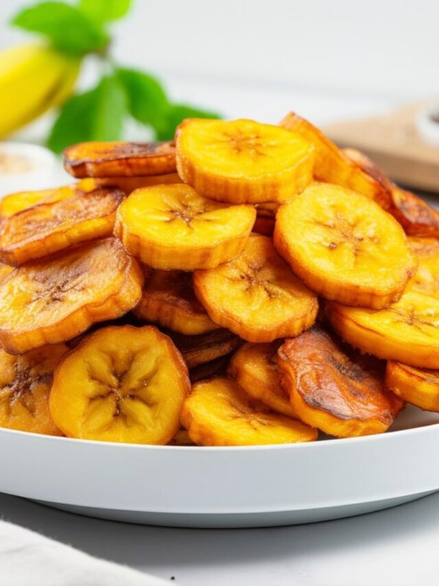 Air Fryer Plantain Chips Recipe