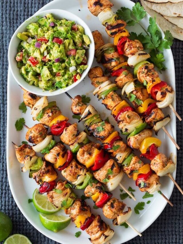 Chicken Fajita Kebobs (5)