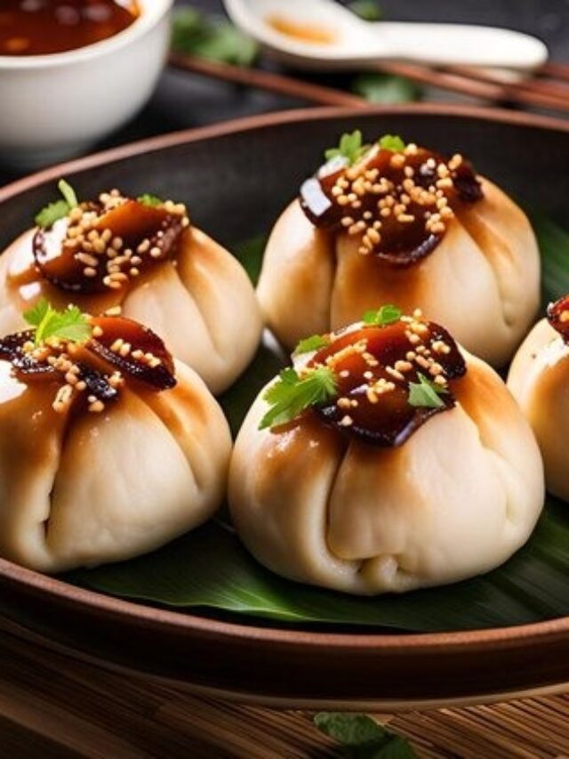 Chinese BBQ Pork Buns (4)