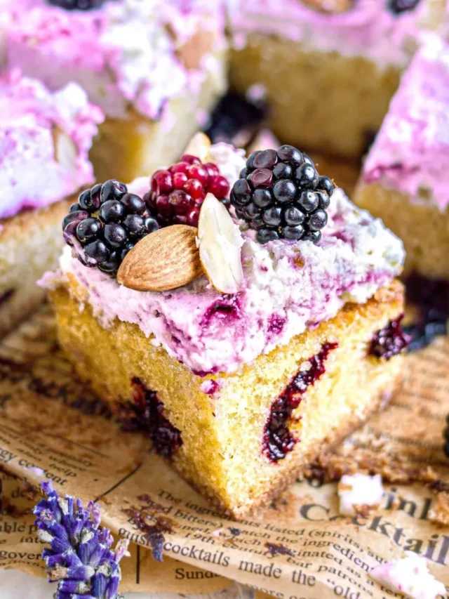 Easy Blackberry Almond Delight Cake for Any Occasio