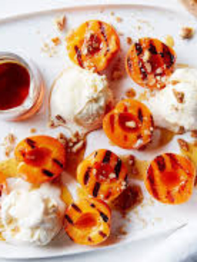 Grilled Apricot Dessert Recipe