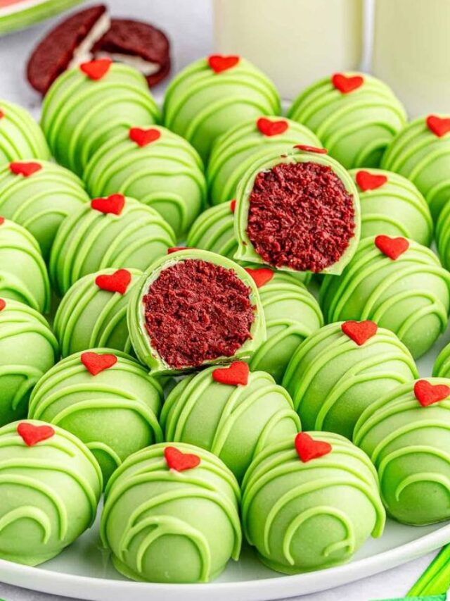 Grinch Balls (Truffles) (4)