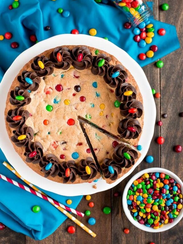 Keto Peanut Butter Cup Cookie Pizza (5)