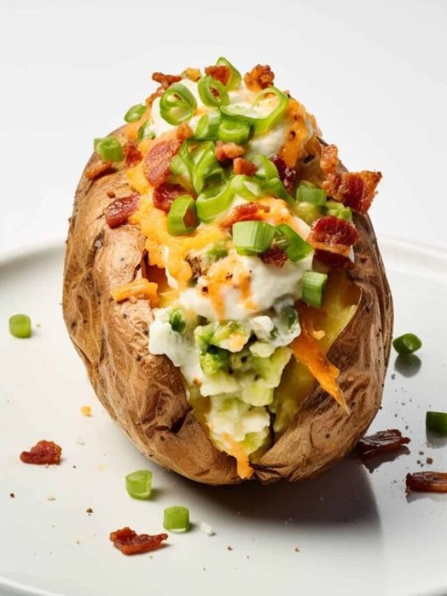 Microwave Baked Potato (8)