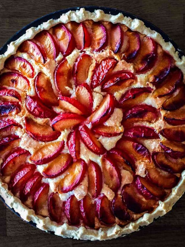 Plum Frangipane Ta