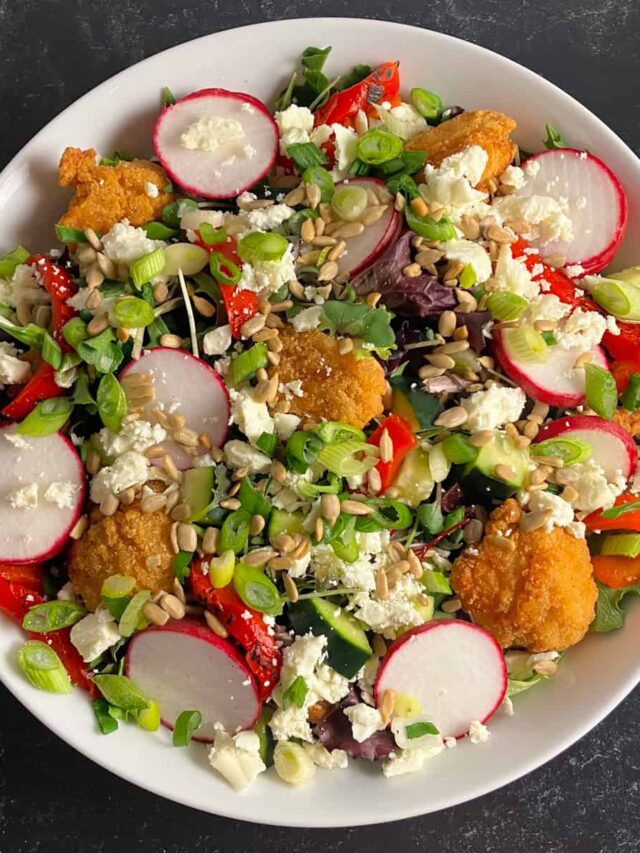 Popcorn Chicken Salad Reci