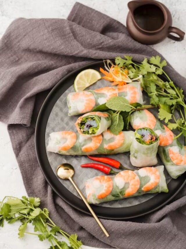 Shrimp Rice Noodle Rolls (8)