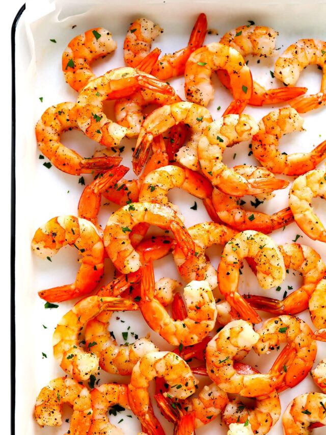 Simple Oven-Baked Shrimp