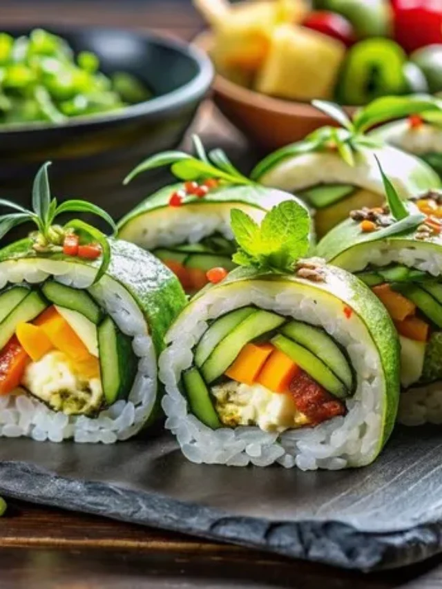 Vegetarian Sushi (9)